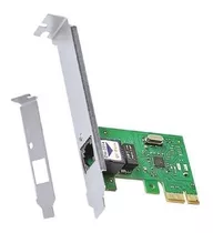 6 Placa Rede Gigabit Pci Express X1 10/100/1000 Low Profile