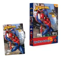 Quebra-cabeça Marvel Spider-man 100 Peças - Toyster 8013