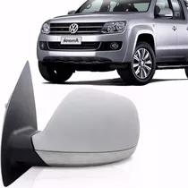 Espejo Izquierdo Electrico Vw Amarok Cromado Con Antena