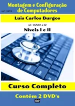 Curso  Dvd Aula Físico,montagem E Configuração De Pc.2 Vol.