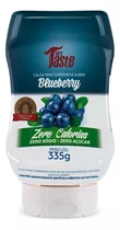 Cobertura Calda De Sorvete Blueberry Zero Açúcar Mrs Taste 335g