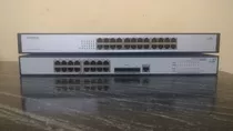 Switch 3com Gerenciavél   16p + Switch Intelbras 24 Portas 