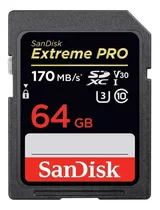 Tarjeta De Memoria Sandisk Sdsdxxy-064g-gn4in  Extreme Pro 64gb