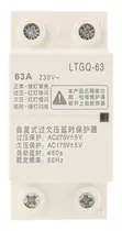 Ltgq-63a Protector Voltaje Ajustable Reconexion Automatica