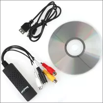 Capturadora De Video Y Audio Usb 2.0 Convierte Tus Vhs A Dvd