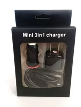 Cargador 3 En 1 Cable Micro Usb Genérico 19-01-1035