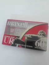 Cassette Audio Virgen Maxell Ur 60 S, Sellado De Fabrica