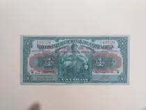 Billete 1 Colón Banco Internacional Costa Rica 1943.