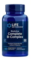 Life Extension Complejo B Completo Bioactivo, 60 Vegcaps Sfn Sabor Sin Sabor