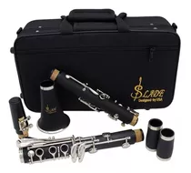 Clarinete Slade 17 Chaves Si Bemol +nf