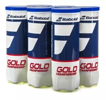Bola De Tênis Babolat Gold Championship Pack Com 6 Tubos
