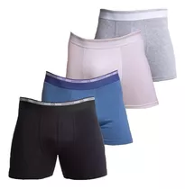 Boxer X 4 G3 Talles Grandes Algodón Lycra Hombre Calzoncillo