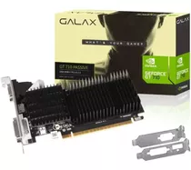 Placa Video Nvidia Geforce Gt710 1gb Ddr3 Dx12 Perfil Baixo