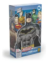 Puzzle 200 Peças Liga Da Justiça Grow