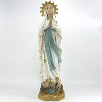 Imagen Religiosa - Virgen De Lourdes 75 Cm Dell Altare Gold