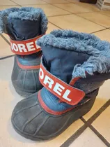 Botas Nieve Sorel Niño Usadas. Escucho Propuesta De Precio