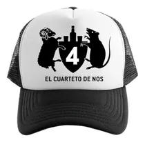 Gorra Trucker Personalizada Tu Logo El Cuarteto De Nos