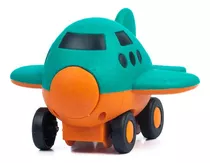 Avión De Juguete Para Niños Color Verde