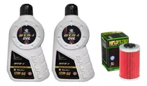 Kit Aceite Bajaj 10w50 Full Sintetico + Filtro Dominar 400