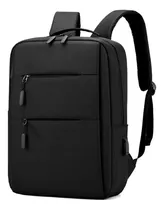 Mochila Porta Laptop Con Usb Anti Robo Semi Impermeable