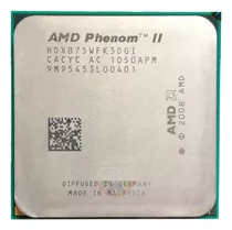 Amd Phenon Ii X3 B75 3ghz Socket Am2+ Am3 - Perfeito
