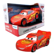 Carrinho Relâmpago Mcqueen De Fricção Carros Disney Pixar