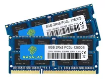 Memoria Ram  16gb 2x8gb Rasalas 2x8gb-pc3l-12800-blue