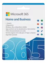 Microsoft Office 365 Home 1 Usuario 5 Dispositivos 12 Meses 