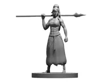 Miniaturas Guerra Cruzada Guerreira Tribal D&d Rpg Coleção