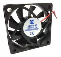 Micro Ventilador Fan Cooler Ventoinha 60x60x15 12v 60x60