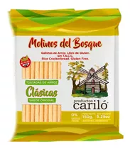 Combo X18 Galleta De Arroz Cariló Original 150g Apto Celíaco