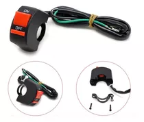 Switch Apagador Interruptor De Auxiliares Moto Bici Luces