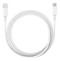 Cable Tipo C Lightning Mfi Certificado Apple 1 Metro Calidad