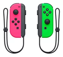 Joystick Inalámbrico Nintendo Switch Joy-con (l)/(r) Neón Verde Neón Y Rosa Neón