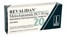 Revalidan® 10mg X 20 Comp. (metoclopramida)