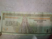 Billete De 50 Centavos Del Año 1996