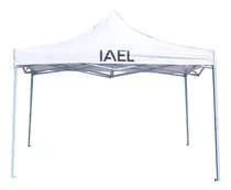 Gazebo Carpa 3x3 Impermeable Reforzado Blanco Sin Paredes