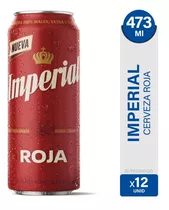 Cerveza Imperial Roja Lata Pack 12 Unidades