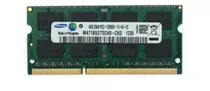 Memoria Ram P/ Notebook Samsung 4 Gb Ddr3 1600 Mhz Pc3 12800s