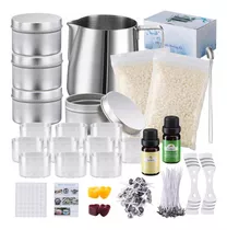 Kit Bricolaje Para Hacer Velas Artesanales De Cera