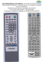 Controle Semp Toshiba Cr 4230 Para Home Theater Fbt 767