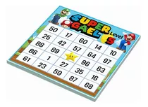 Super Mario Bingo Personalizado 100cart Pdf - Frete Grátis