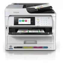 Impresora Multifuncional Epson Wfc5890 Wf-c5890 Wifi Color White Bivolt