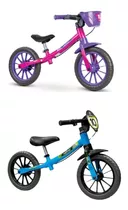 Bicicleta Equilibrio Balance Sem Pedal Aro 12 Nathor Criança