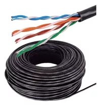 Cable Utp Cat 5e Uso Exterior X 50 Metros