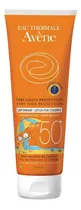 Protector Solar Avène Niños Fps 50 Leche Corporal En Crema De 250 Ml