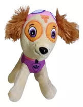 Pelúcia Skye Bombeiro Dálmata Patrulha Canina Paw Patrol Cachorros Pelúcia Boneco Genérica  Patrulha Canina Coleção Musical Tamanho 26x22