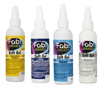 Colorantes Soft Gel Fab 60gr Reposteria