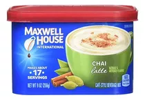 Maxwell House Internacional Chai Latte Cafe Bebidas Mix, 4 C