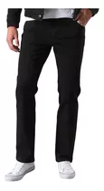 Jeans Hombre Tiro Alto Texas Regular Fit Black